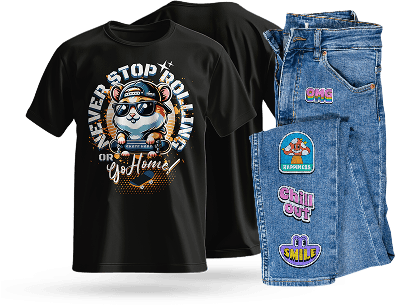 Camisetas e moletons